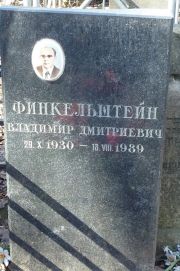 Финкельштейн Владимир Дмитриевич, Москва, Востряковское кладбище